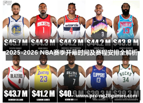 2025-2026 NBA赛季开幕时间及赛程安排全解析