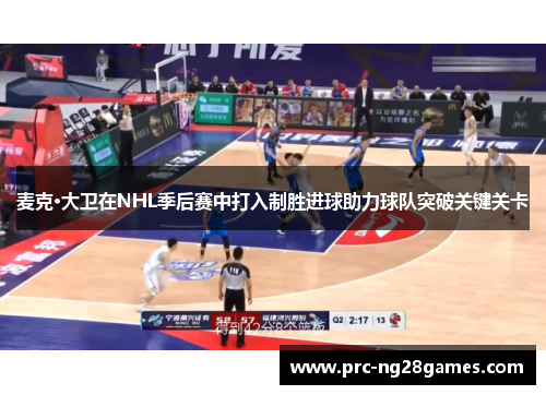 麦克·大卫在NHL季后赛中打入制胜进球助力球队突破关键关卡 麦克·大卫在NHL季后赛中打入制胜进球助力球队突破关键关卡