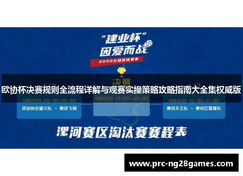 欧协杯决赛规则全流程详解与观赛实操策略攻略指南大全集权威版 欧协杯决赛规则全流程详解与观赛实操策略攻略指南大全集权威版